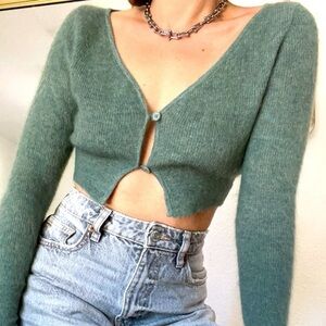 Jacquemus Green Cardigan